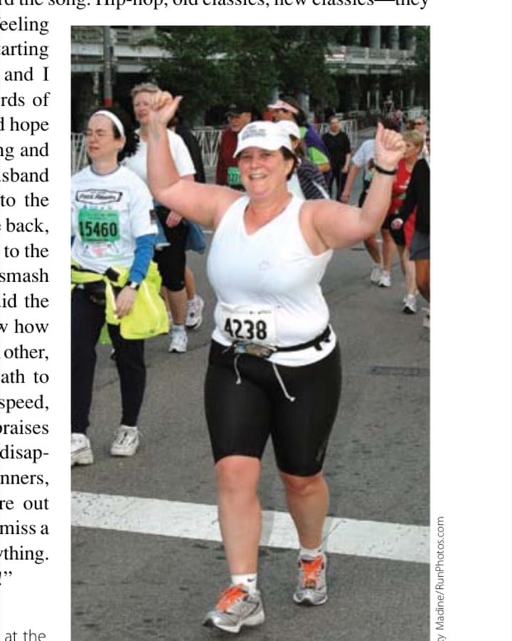Feeling good, feeling groovy at the Flying Pig Marathon.