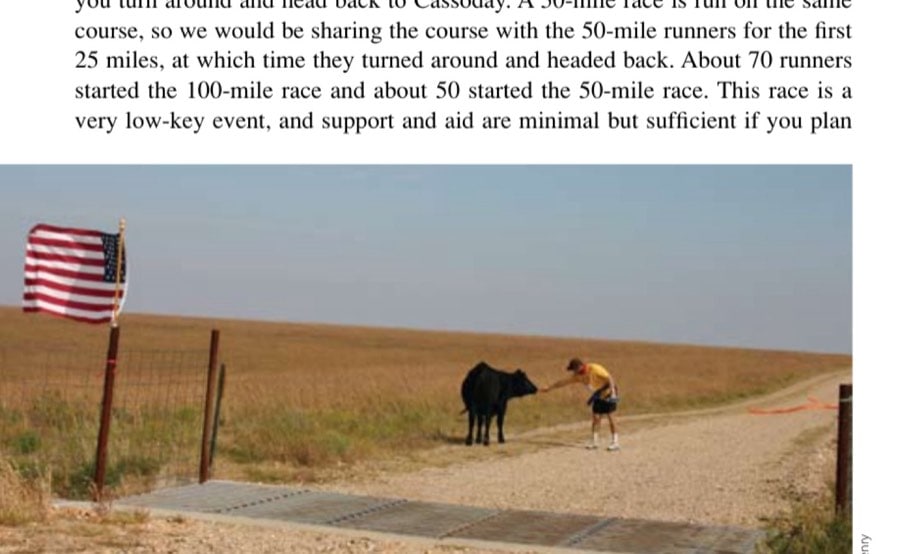 My Most Unforgettable Marathon: March/April 2009 10 A curious spectator greeted several runners along the Ridgeline.