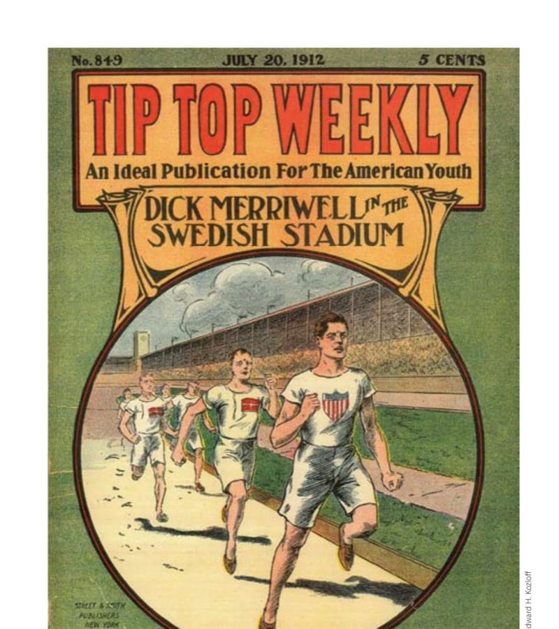 Dick Merriwell In The Swedish Stadium 3 Courtesy of Dr. Edward H. Kozloff