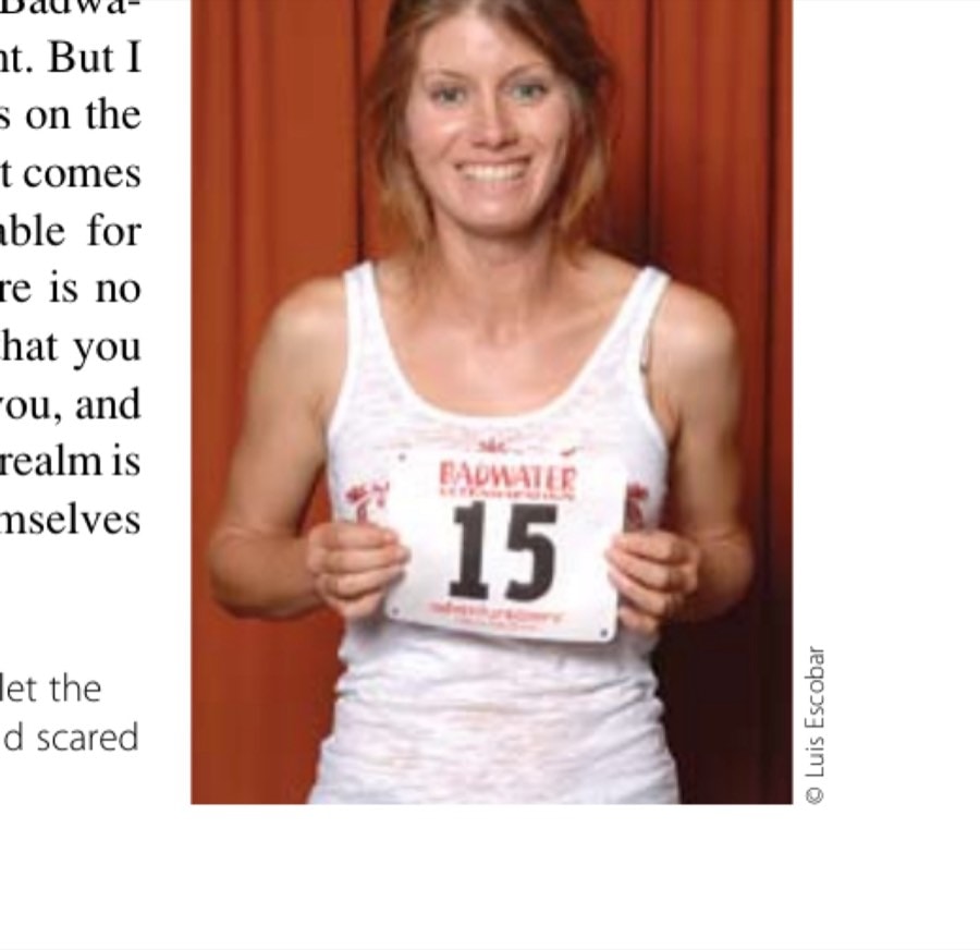 Prerace Badwater 2008 mug shot. Don't let the smile fool you. I was even more nervous and scared than last year!
