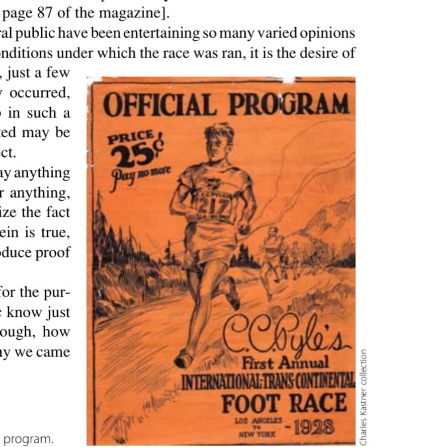 Cover of the official 1928 program.