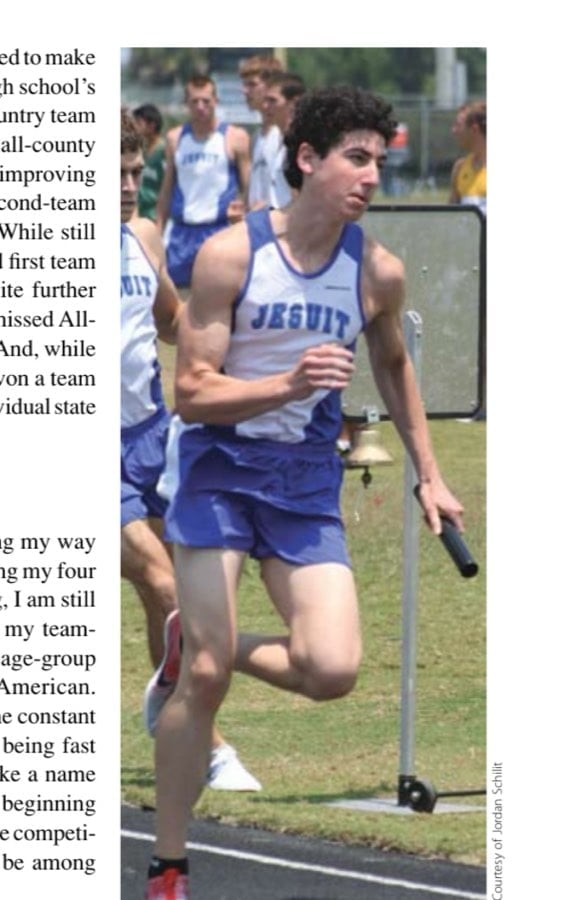 A much stronger Jordan Schilit makes his mark as a senior at Jesuit High School.