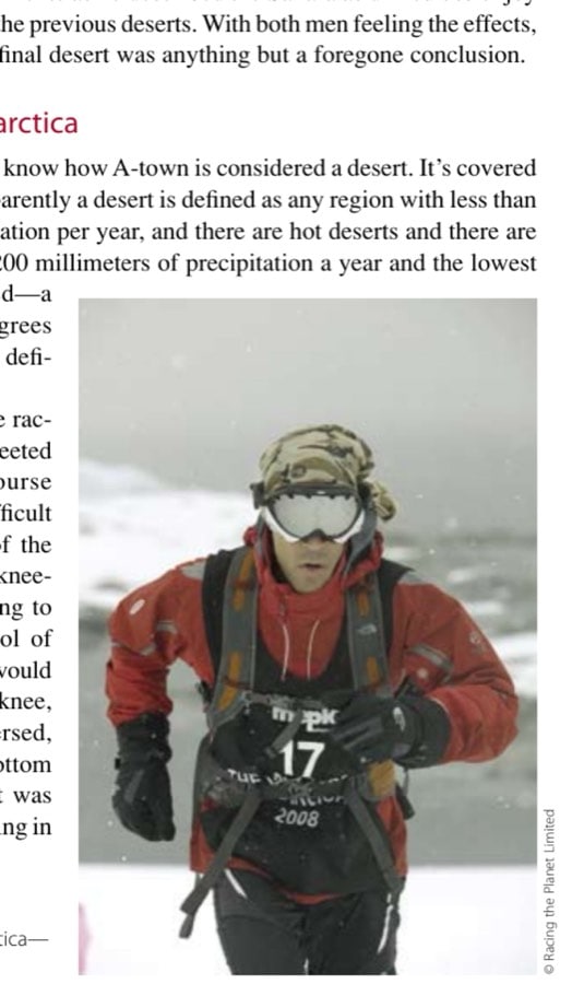 Deserts And Some Badwater 12 Dean running across Antarctica—the final frontier.