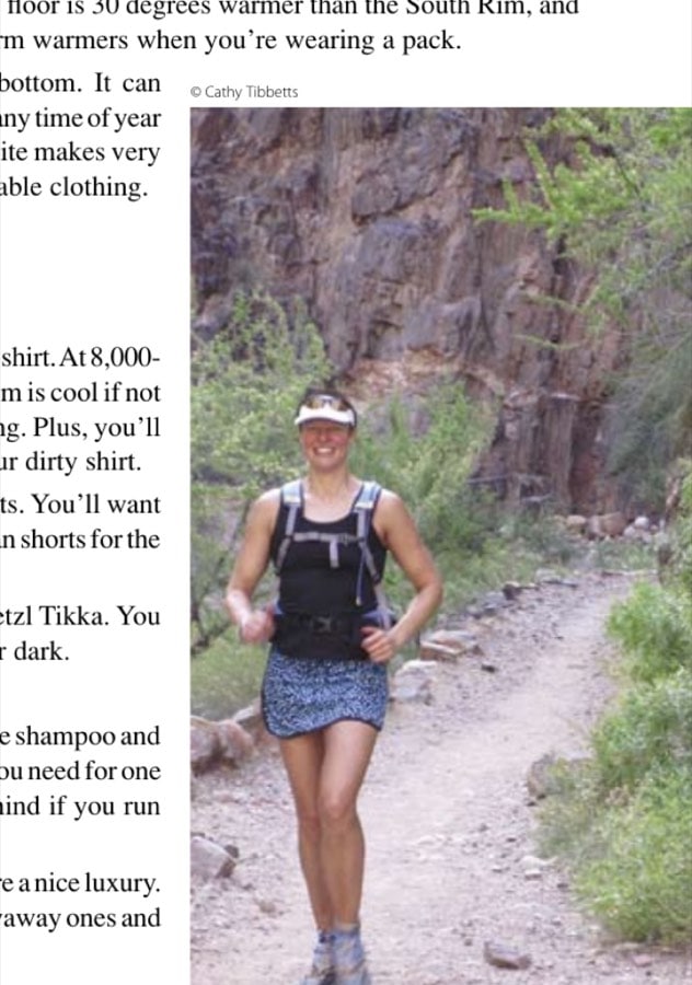 One Mile Deep 15 Mary Knott on the North Kaibab Trail.