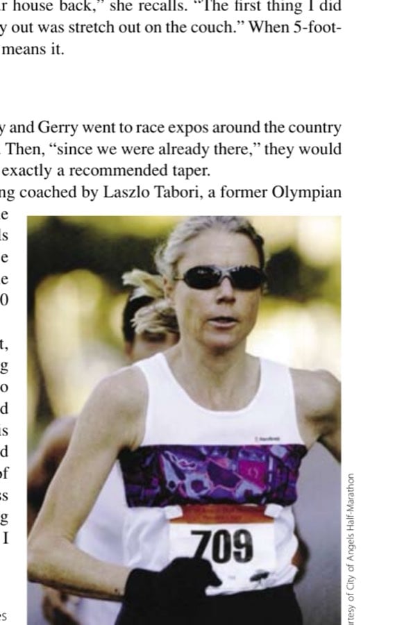 See Mary Run 12 Mary ran the inaugural City of Angels Half-Marathon in Los Angeles in 2006, finishing in 1:35.