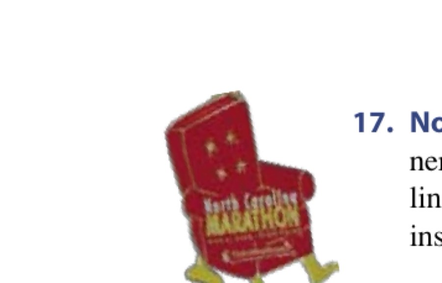 Don’T Meddle With Tradition 43 17. North Carolina Marathon.