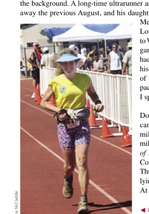 Chrissy Ferguson finishes her Western States 100 in 29:29:00.