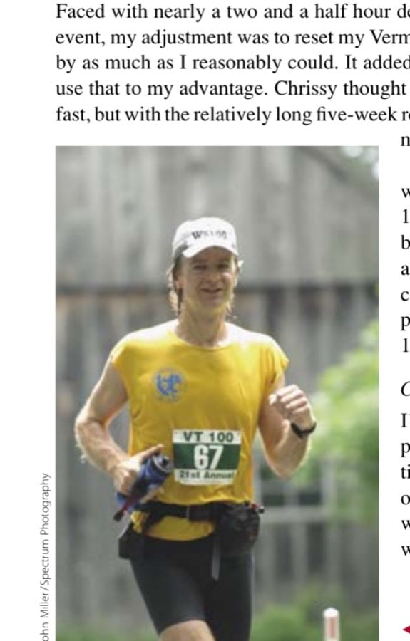 Stan Ferguson ran his first sub-20-hour 100-miler in eight years at the Vermont 100.