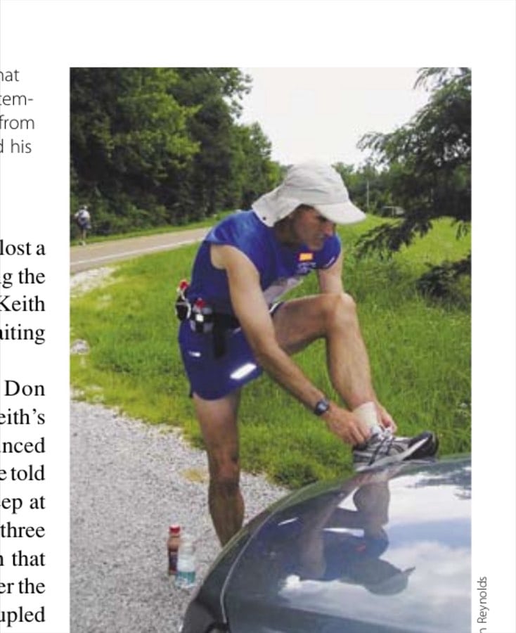 Road Warriors Of Volstate 10 Overcoming painful injuries that led him to drop out of the race temporarily, Keith Woodall changed from unaided to aided and strategized his way to Castle Rock.