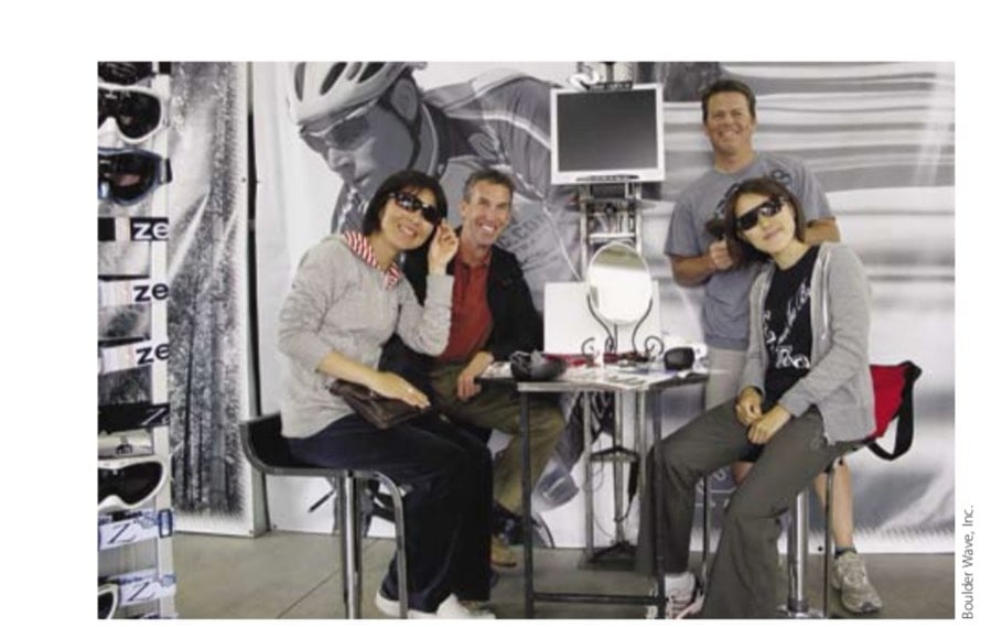 The Marathon Life Of Reilly 11 Prior to the 2009 World Championships, Coach Sachiko Yamashita and Yoshimi Ozaki meet with Michael Jackson from Zeal Optics, a Boulder company that wishes to place its sunglasses in Japan.