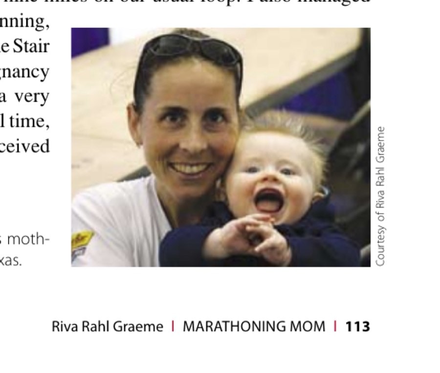 Marathoning Mom 7 The author, with son Reagan, juggles motherhood, running, and work in Dallas, Texas.