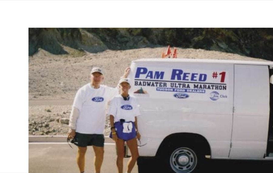 Crewing For Pamreed 10 "Badwater Guru" Chuck Giles with Pam Reed.