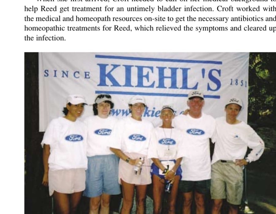 Crewing For Pamreed 12 Pam Reed with the team it took to win Badwater in 2004.