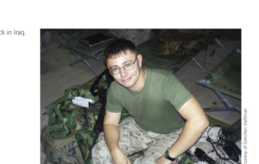 Nick in Iraq.