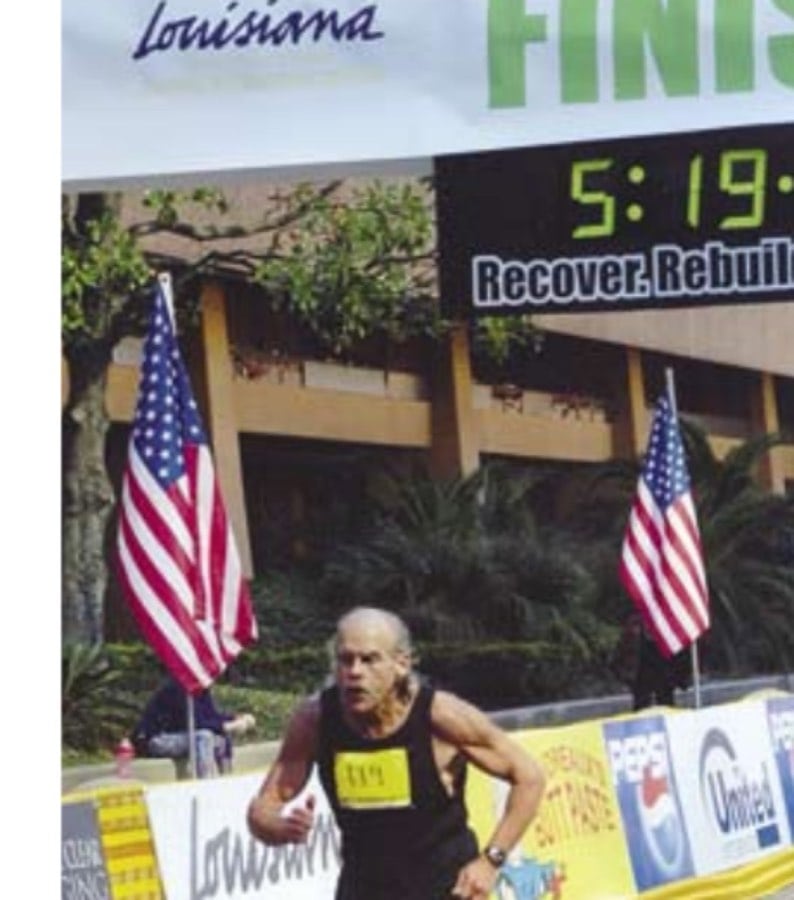 My Most Unforgettable Marathon (Vol. 15, No. 1) 5 The author finishes the 2006 Mardi Gras Marathon on a more auspicious occasion, one year before his most memorable marathon.