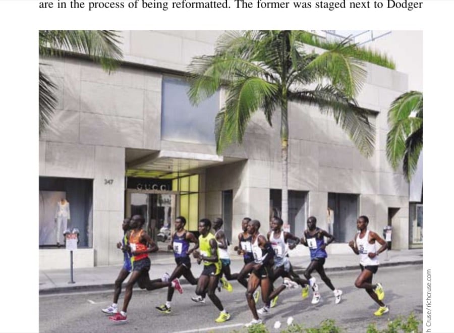 An L.A. Story 9 The elite men's field sweeps down world-famous Rodeo Drive in Beverly Hills.