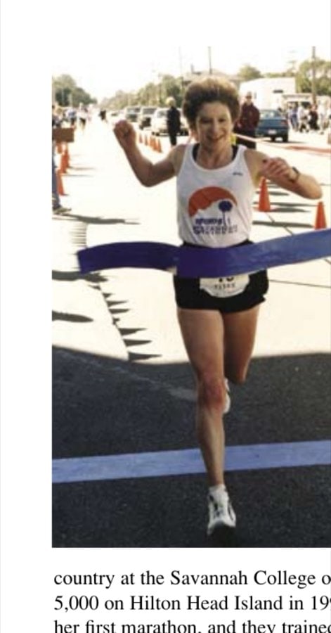Jenny Kyle Stays In It For the Long Run 9 Jenny Kyle was the top female finisher at the 1994 Tybee Marathon, winning the race over the last couple of hundred yards and recording a 3:14 time.