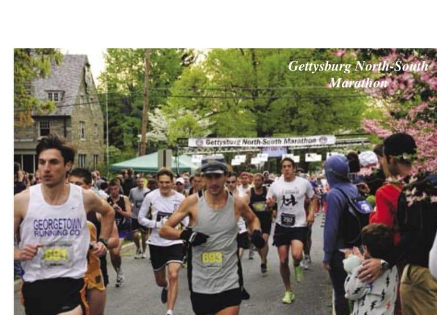 Going The Distance In Pennsylvania 28 Gettysburg North-South Marathon