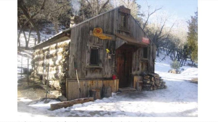 Over a dozen miles from the nearest paved road, a log cabin built in 1886 serves as a living memorial to what was once an area bustling with mining activity. Nowadays, the only activity that passes near this cabin is the annual invasion of runners.