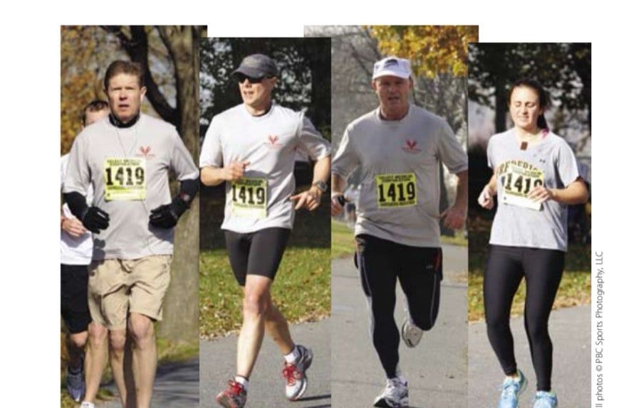 We Are Cardiac Athletes 5 Members of a Cardiac Athletes relay team. Author Jeff Hardisty is second from left. Tony, second from right, came all the way from Australia to participate.