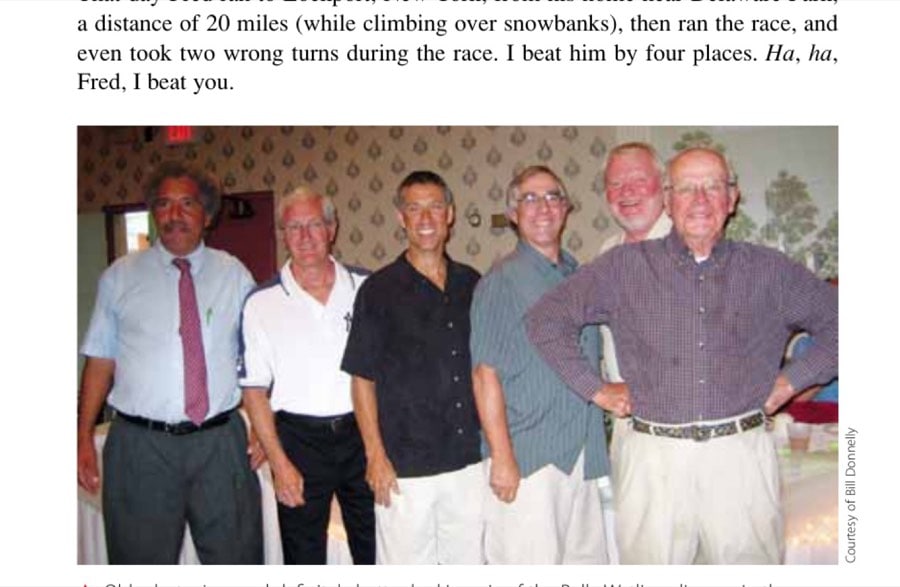 The Belle Watlings 8 Older but wiser, and definitely better looking, six of the Belle Watlings line up in the same order as the water tower photo, 30 years later, at my wedding reception: Fred Gordon, Ralph Zimmerman, Tom Donnelly, Bill Donnelly, Bob Herzog, and Dick "The Founder" Sullivan.