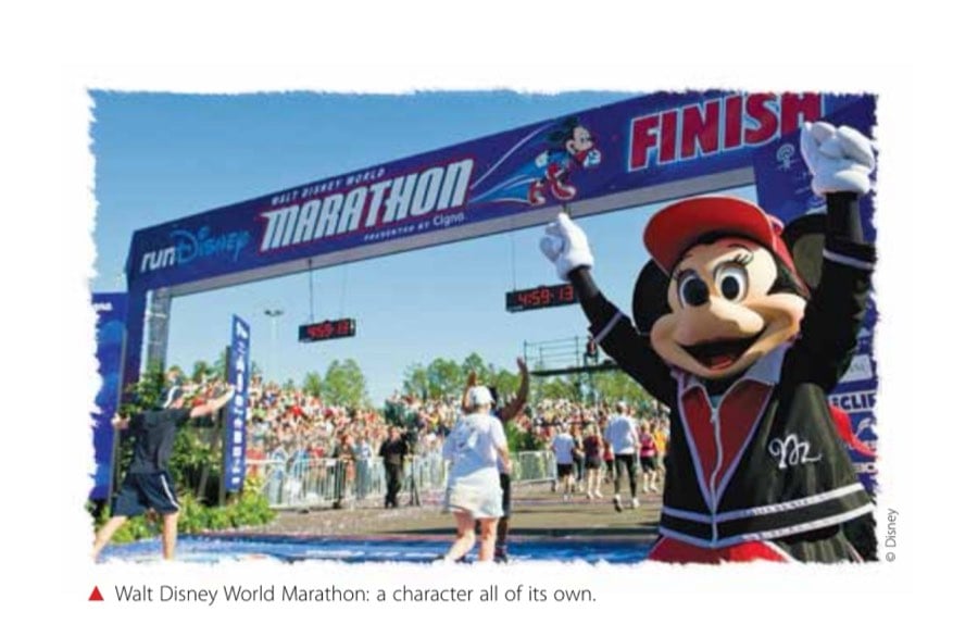 America The Beautiful 19 Walt Disney World Marathon: a character all of its own.