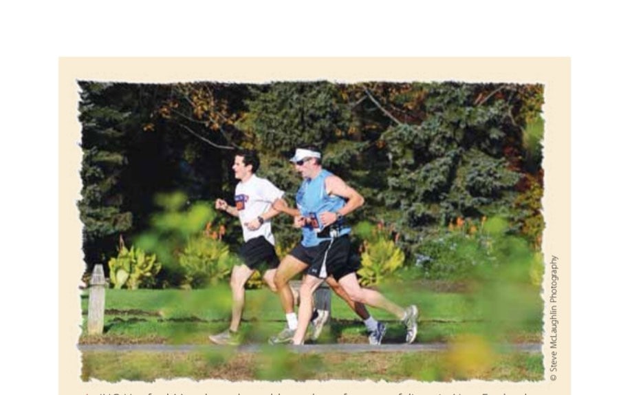 America The Beautiful 20 ING Hartford Marathon: the golden colors of autumn foliage in New England.