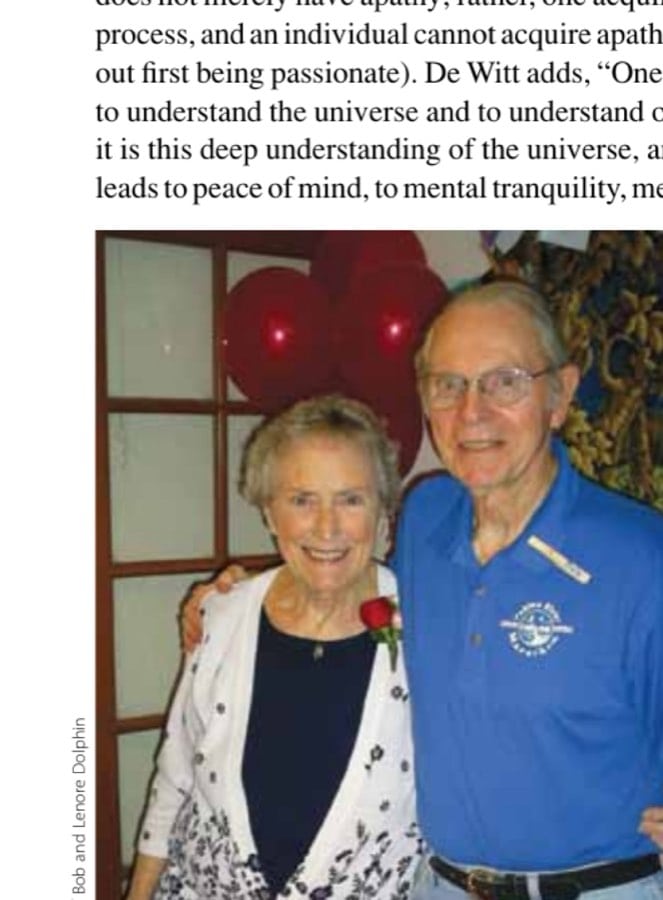 Why Do People Run 100 Marathons? 13 Lenore and Bob Dolphin, codirectors of the North American 100 Marathon Club.