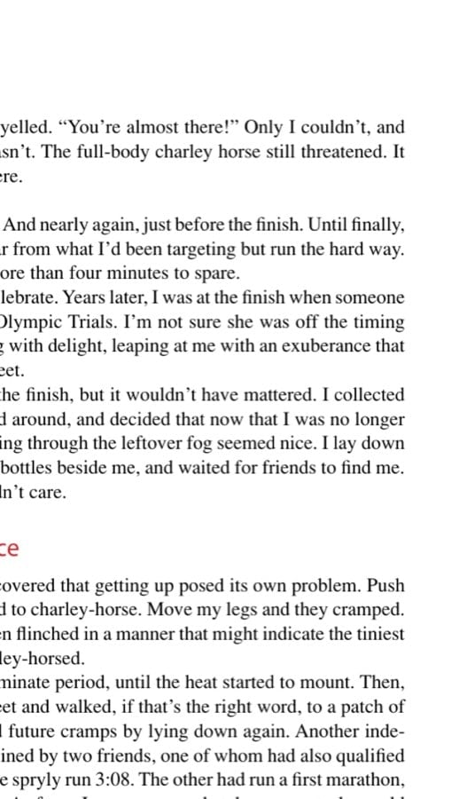 My Most Unforgettable Marathon (Vol. 16, No. 3) 6 © Holly Hight