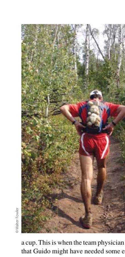 The Glam Circuit 16 Wasatch Front 100. Guido climbs into an aspen grove just before his evening of discontent, 40 miles into the race.