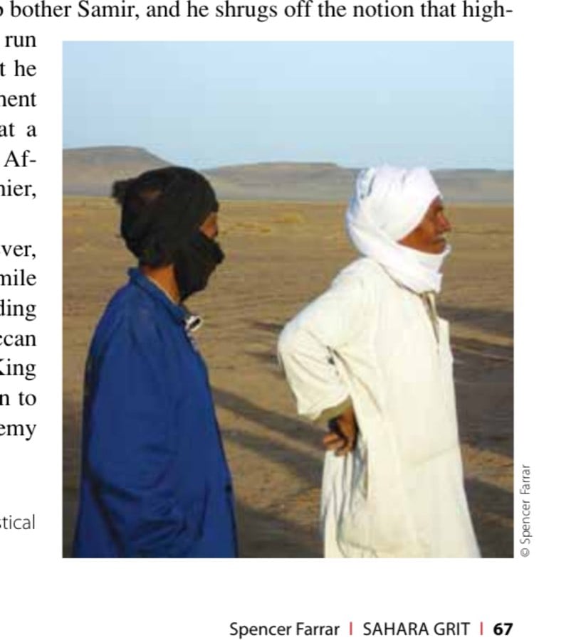 Sahara Grit 30 The hardworking Bedouins handle much of the race's logistical activities.