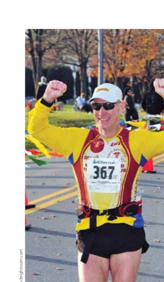 My Most Unforgettable Ultramarathon (Vol. 16, No. 4) 9 Home at last—mile 50.2!