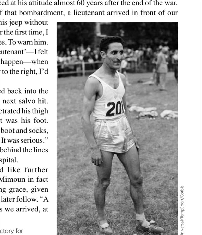 Forever French 6 Another cross-country victory for Mimoun.