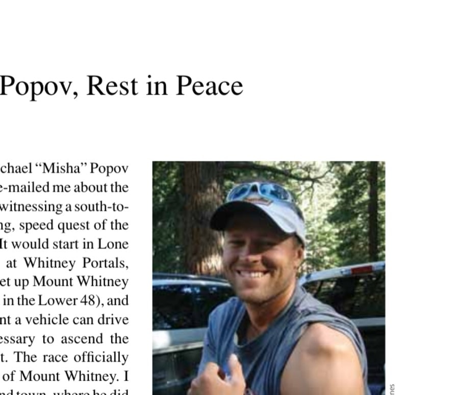 My Most Unforgettable Marathon (Vol. 16, No. 6) 9 Phoning home to family and friends after the race.