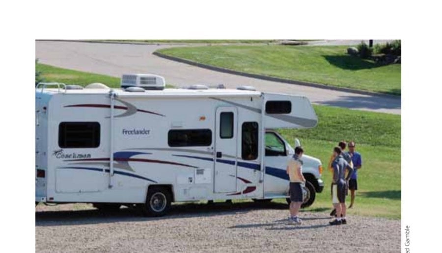Iowa, Oh, Iowa 19 Our home for the weekend.