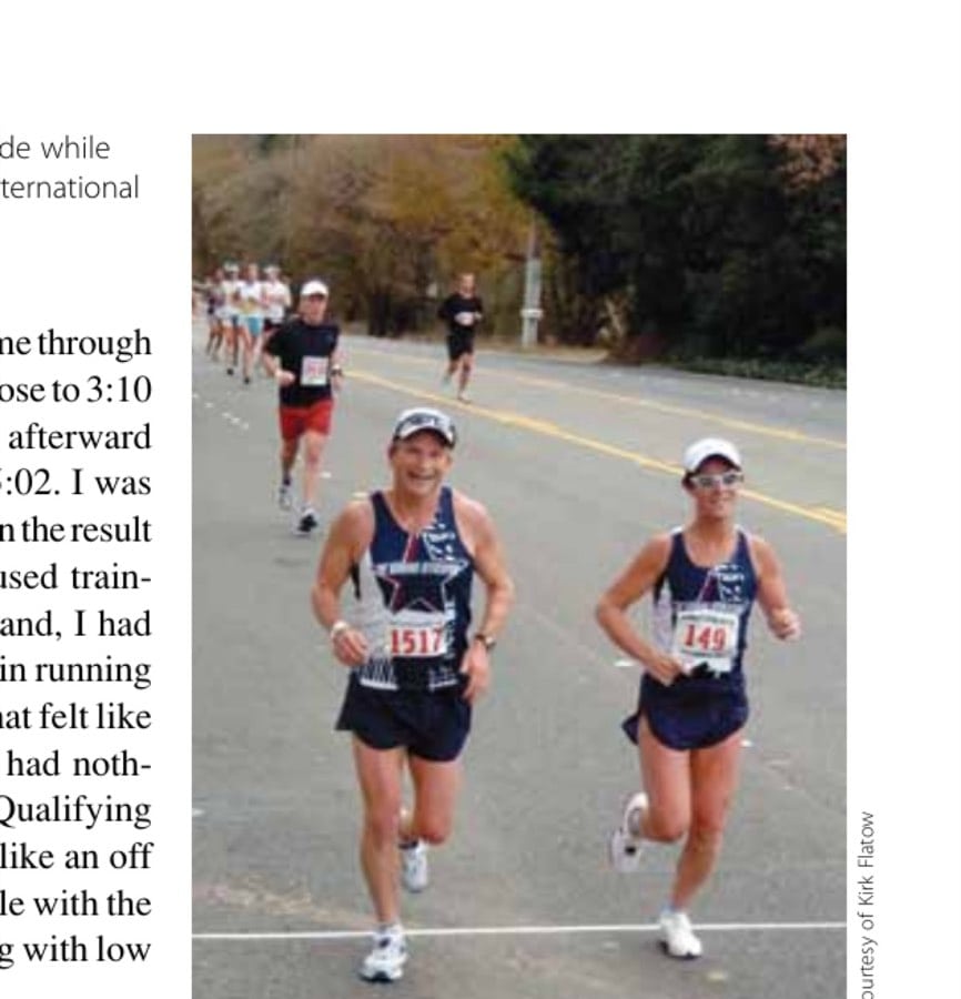 Jack Daniels was our guide while training for the California International Marathon.