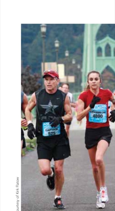Portland was the back end of a strange road-race double with the Fifth Avenue Mile.