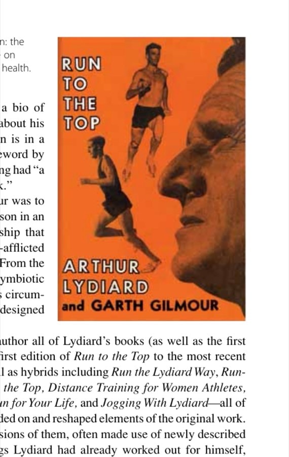 Jacket of the original 1962 edition: the book that had a profound influence on endurance training and running for health.