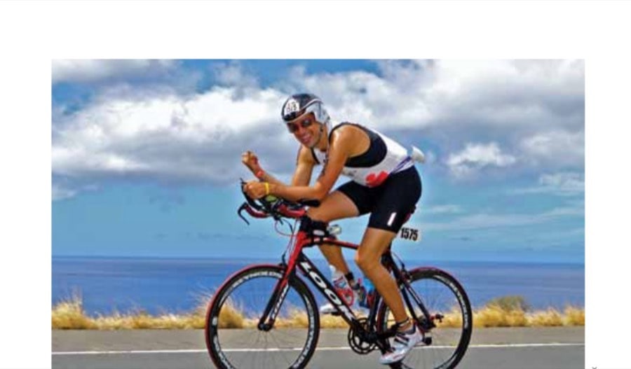 Cody Westheimer enjoying every minute of his day in Kona.
