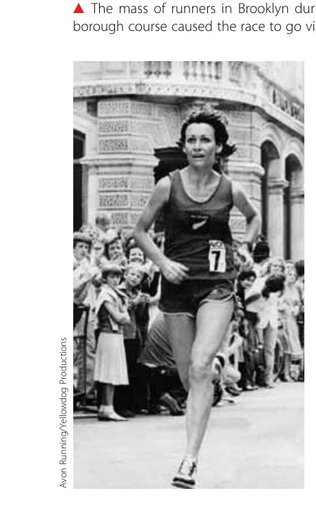 The 10 Most Important Marathons in History 18 Lorraine Moeller won the 1980 Avon International Women's Marathon in London.