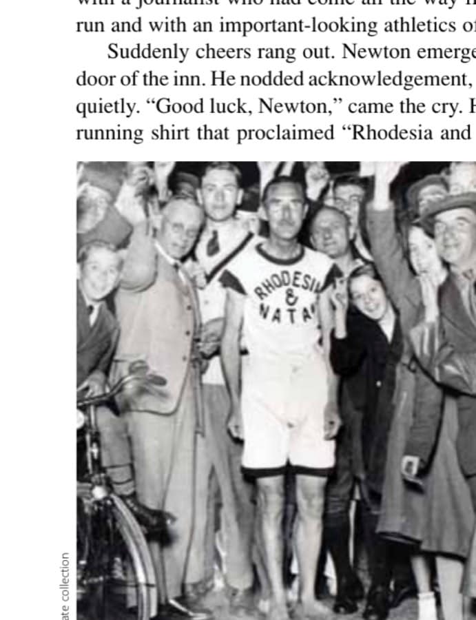 In the middle of the night, crowds gathered to give Newton a send-off on his swan-song 100-mile record attempt in 1934.