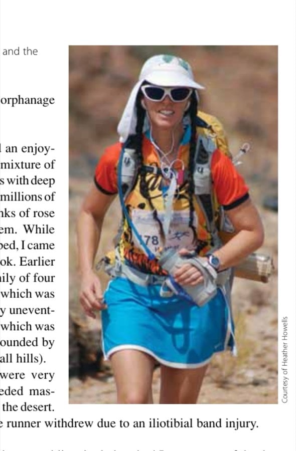 Day 4 was the longest (76K) and the toughest (114 degrees) leg.