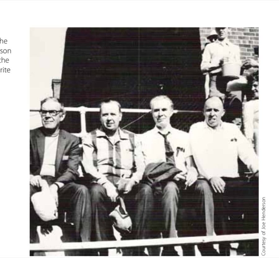 The last reunion of the four Henderson brothers at the family's favorite track meet.