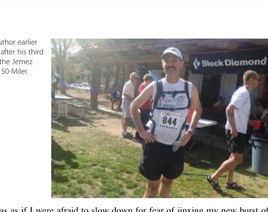 Knowthe Pain 6 The author earlier this year after his third finish of the Jemez Trail Run 50-Miler.