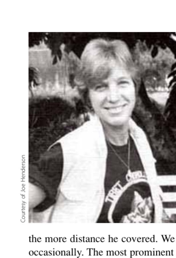 Women's running pioneer Joan Ullyot sometimes joined the guys in our group.
