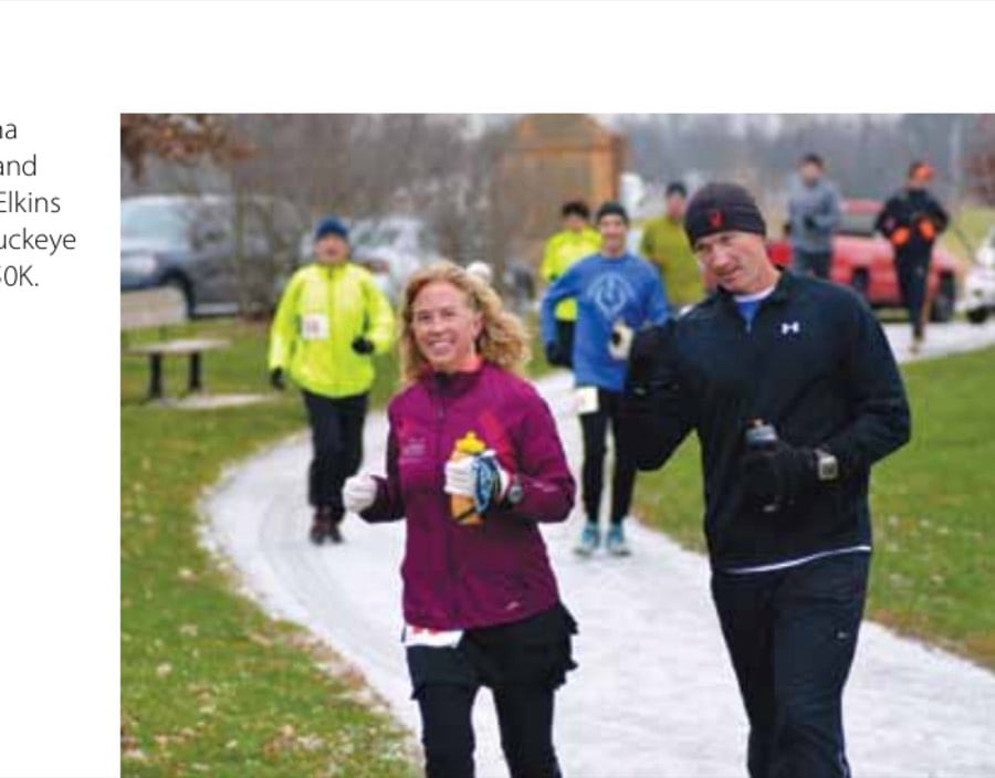 I’m Impressed With Everybody 9 Marsha Clifford and Charles Elkins at the Buckeye Woods 50K.