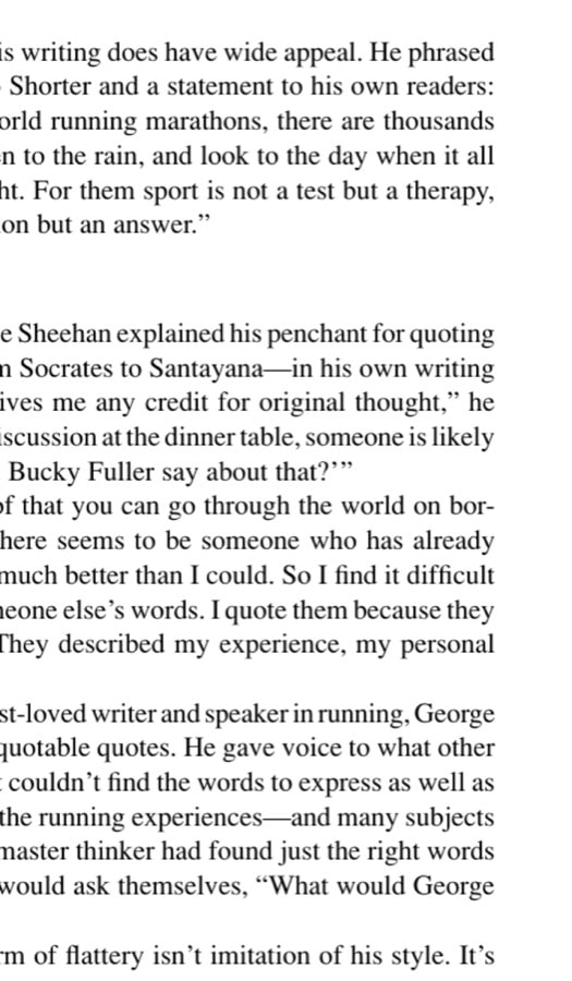 George Sheehan spoke with wisdom and humor, and he sometimes bared his soles to make a point.