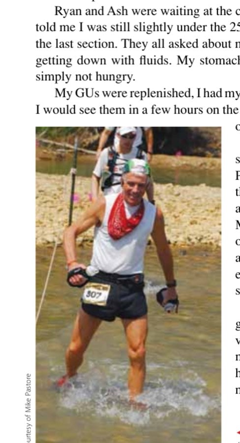 The author at Twin Lakes, the lowest point (9,200 feet) on the Leadville course.