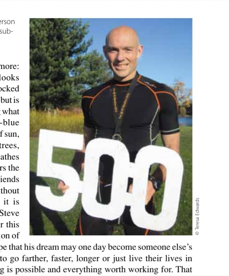 Proud to become the first person in the world to run 500 official sub-3:30 marathon races.