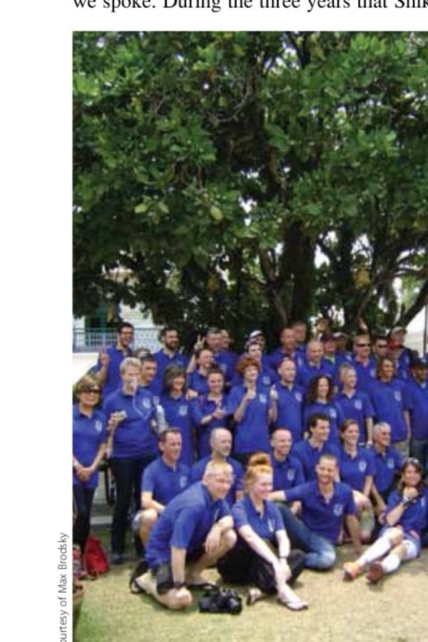 2013 Tenzing-Hilary Everest Marathon runners.